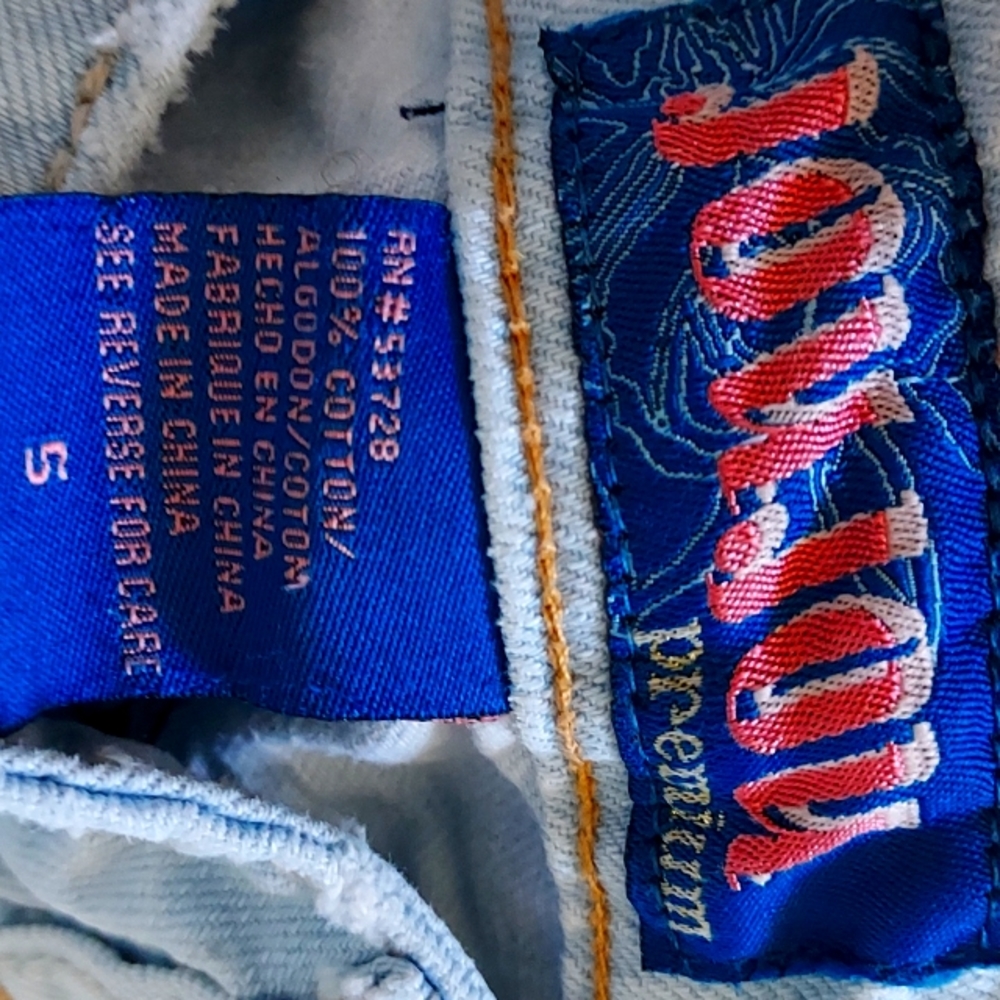 JouJou Jeans Light Blue almost white.